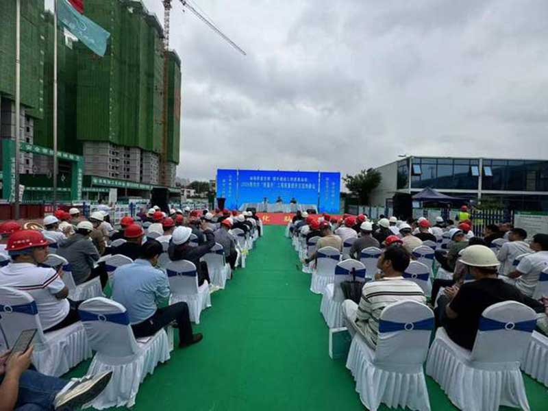 觀摩會現(xiàn)場直擊:石墨改性水泥基保溫板助力焦作市建筑質量提升-1